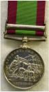 Groot-Brittanni: Afghanistan Medal. Ingesteld 1881. Zilver. Met gesp 'Peiwar Kotal'. Op naam van: Sowar Abdool Kadeer Khan 8th Bengal Cavalery. Prijs op aanvraag. 