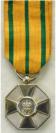 Luxemburg: Eremedaille in zilver Orde van de Eikenkroon. Ingesteld 1841. Prijs: .50,-