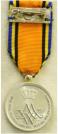 Huwelijksmedaille 2002 t.g.v. het huwelijk van Willem-Alexander en Maxima. Zilver. Inclusief bijbehorende cassette. Prijs: .265,-