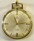 Verguld zakhorloge dresswatch. Maker: Stowa. Vergulding 20 micron. Prijs: .225,-