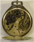Zilveren dresswatch zakhorloge. Art Deco, circa 1930. Maker: Trip. Prijs: .295,-