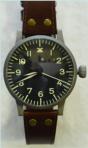 Laco Beobachtungsuhr. Luftwaffe pilotenhorloge. Diameter 55mm! Gelimiteerde/genummerde heruitgave uit 2022 van de originele fabrikant. Automaat. Inclusief cassette. Prijs op aanvraag.