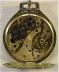 Zilveren dresswatch zakhorloge. Art Deco, circa 1930. Maker: Trip. Prijs: .295,-