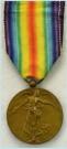 Belgi�: Overwinningsmedaille Victory Medal 1914-1918. Eerste Wereldoorlog. Ingesteld 1919. Brons. Prijs: �.25,-