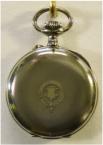 Zakhorloge in Berlijns zilveren kast (argentan), circa 1930. Maker: Excelsa. Prijs: �.275,-