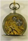 Zakhorloge in Berlijns zilveren kast (argentan), circa 1930. Maker: Excelsa. Prijs: �.275,-