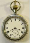 Zakhorloge van maker Elsinore, Swiss. Afschroefbare lunette. Bedoeld voor ruwere gebruiksomstandigheden. Circa 1930. Prijs: �.375,-