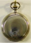 Zilveren savonnet zakhorloge. System Glash�tte. Verzilverde wijzerplaat. Circa 1930. Prijs: �.375,-