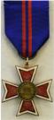 Brandweer, Medaille voor 12� jaar Trouwe Dienst. Maker: Van Veluw, Zeist. Prijs: �.35,-