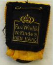Keerzijde van de Medaille voor Trouwe Dienst bij de Koninklijke Landmacht. Brons, 12 jaar. Periode: Juliana, diameter 27mm. Militair opgemaakt. 