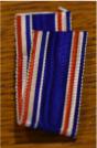 Lint voor miniatuurmedaille Mobilisatiekruis 1914-1918. Prijs: �.