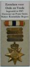 Ereteken voor Orde en Vrede, ingesteld 1947. Gemonteerd met baton en vier gespen 1946-1947-1948-1949. Prijs: �.35,-